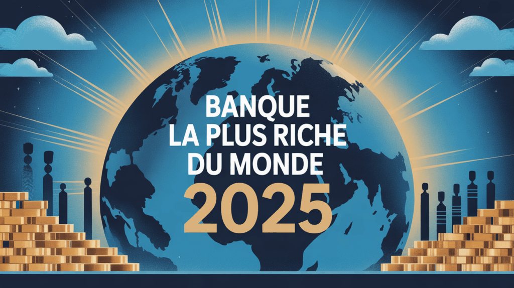 Planisphère banque la plus riche du monde 2025