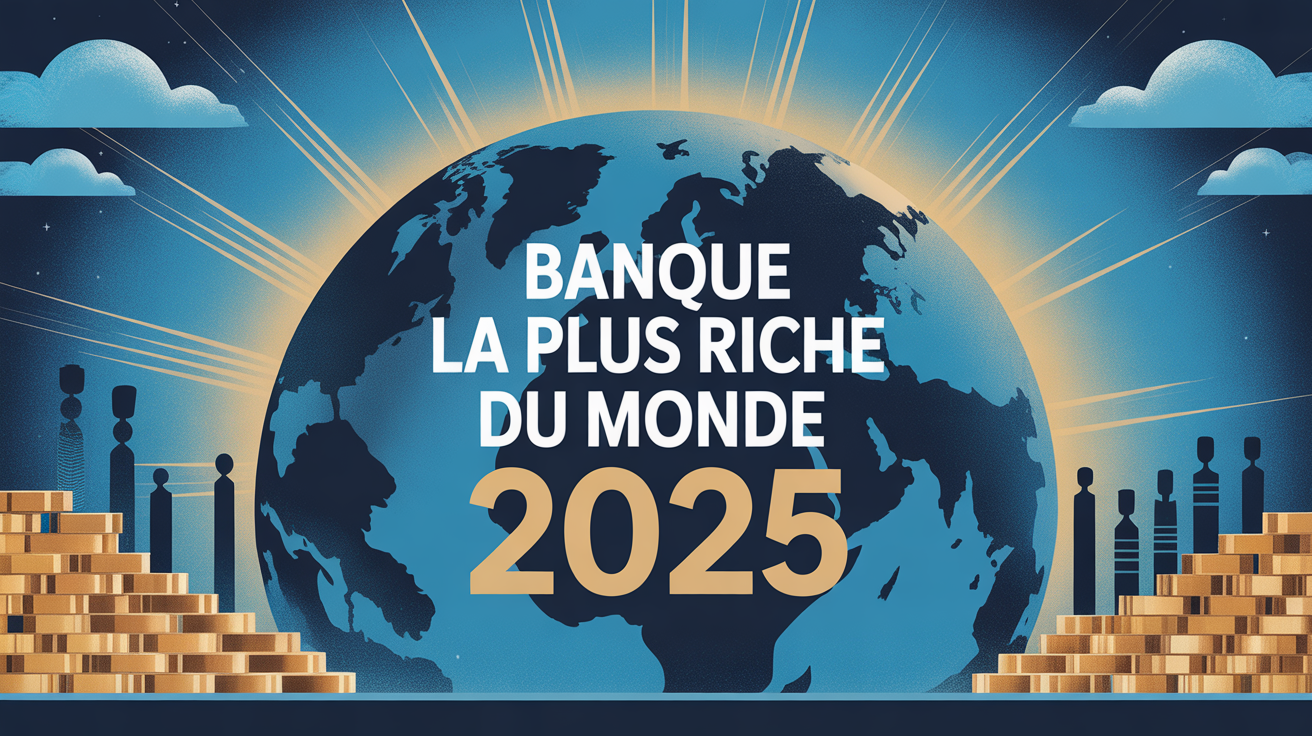 Planisphère banque la plus riche du monde 2025