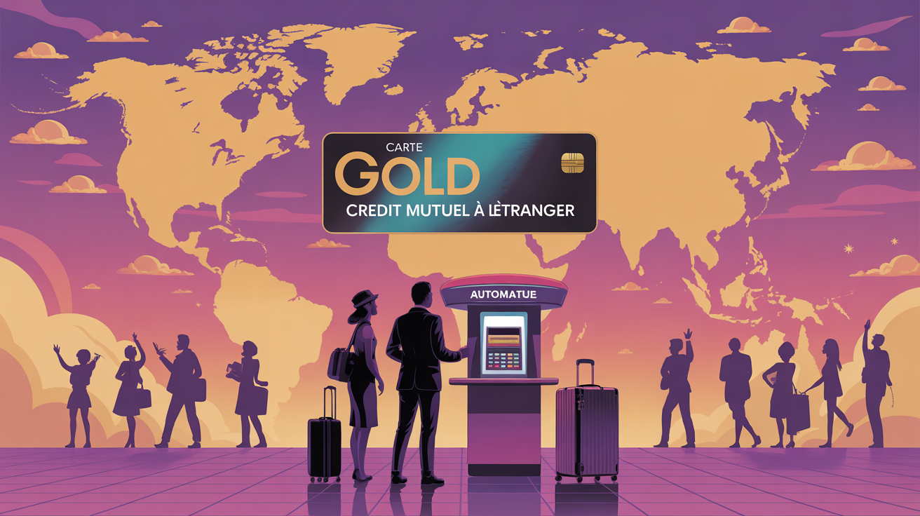 Image principale carte Gold Credit Mutuel à l'étranger