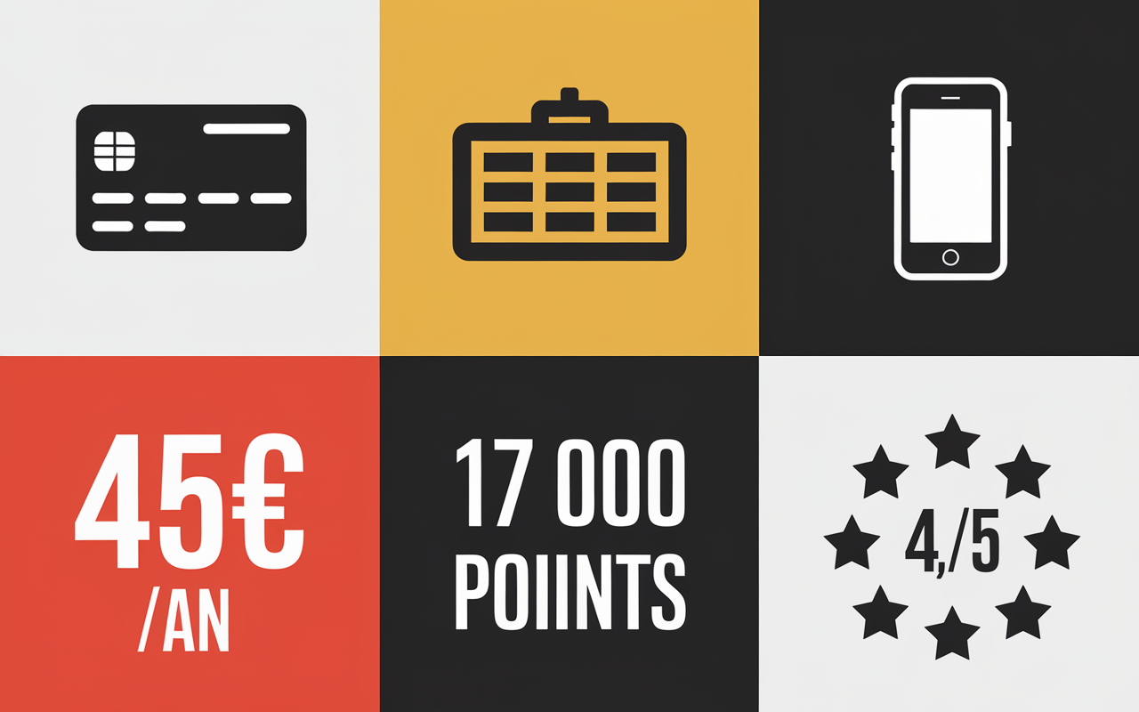 Tableau comparatif Banque Postale et concurrents