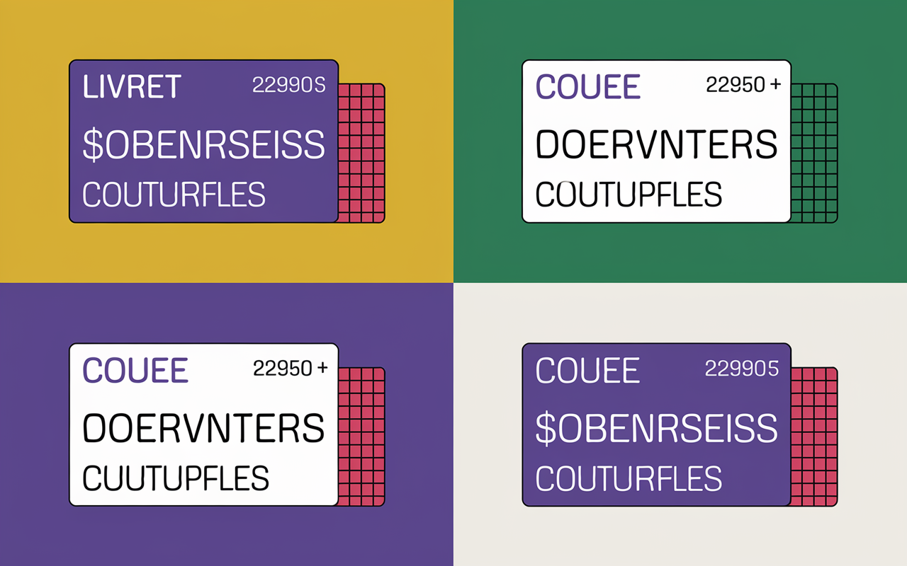 comparatif specifite rib livret a compte courant