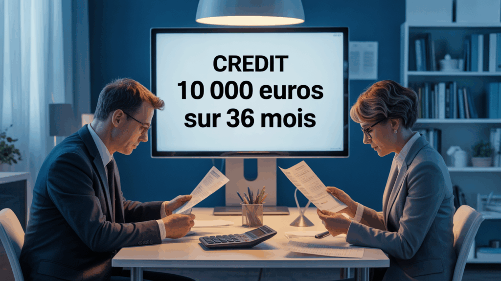 Simulation credit 10 000 euros sur 36 mois