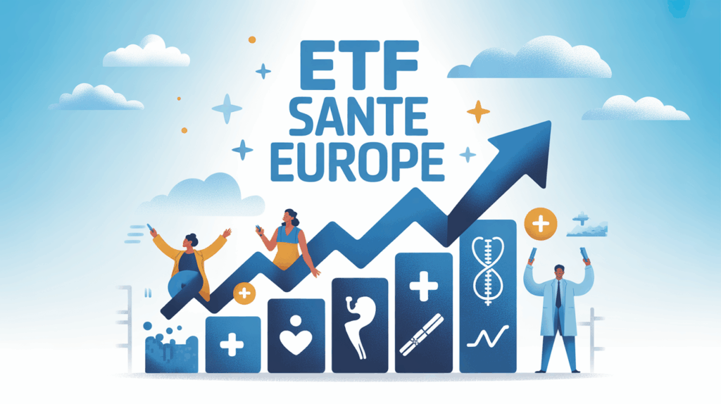 Illustration graphique ETF SANTE EUROPE secteur santé