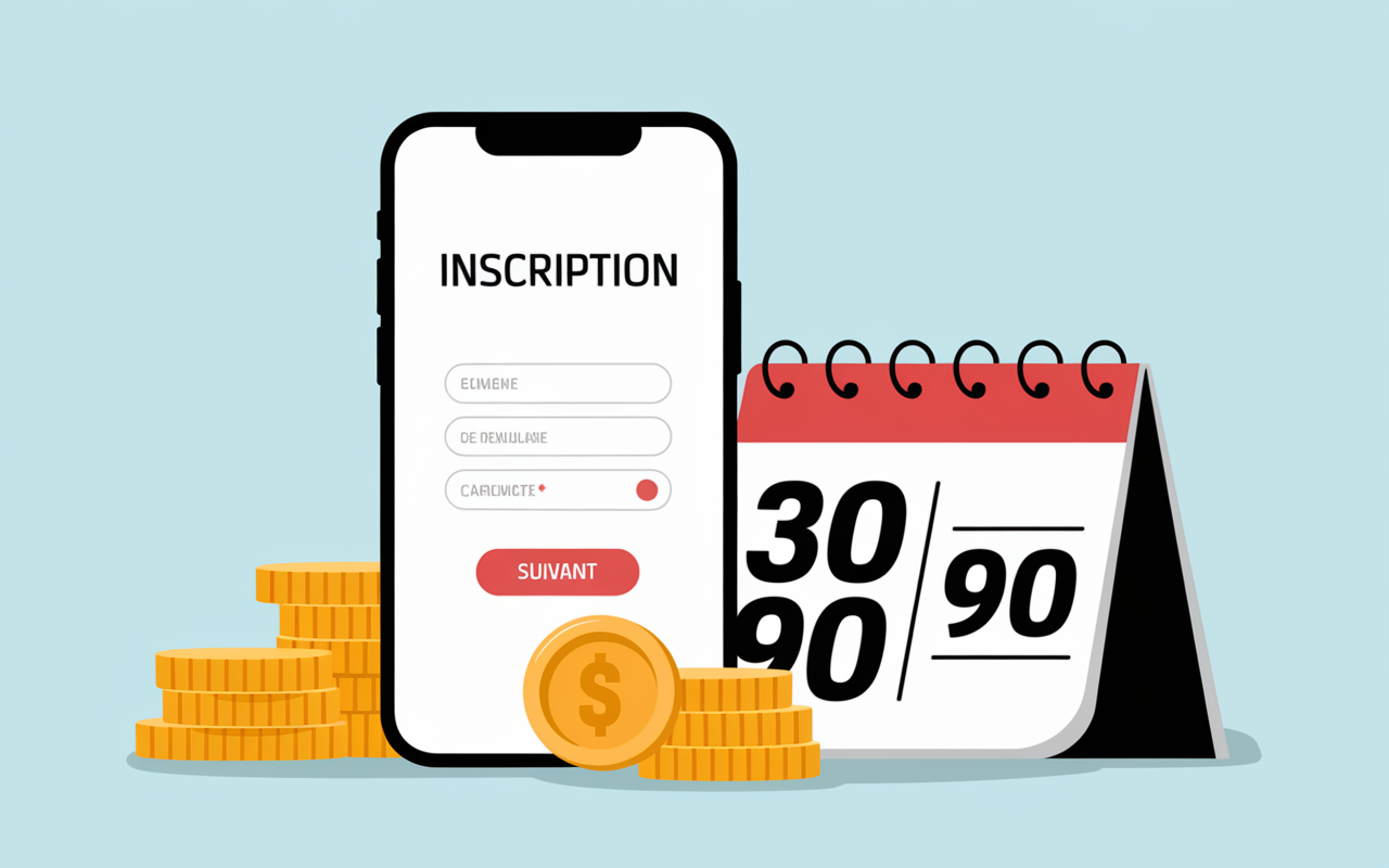 formulaire inscription rapide paiement fractionné Scalapay Klarna