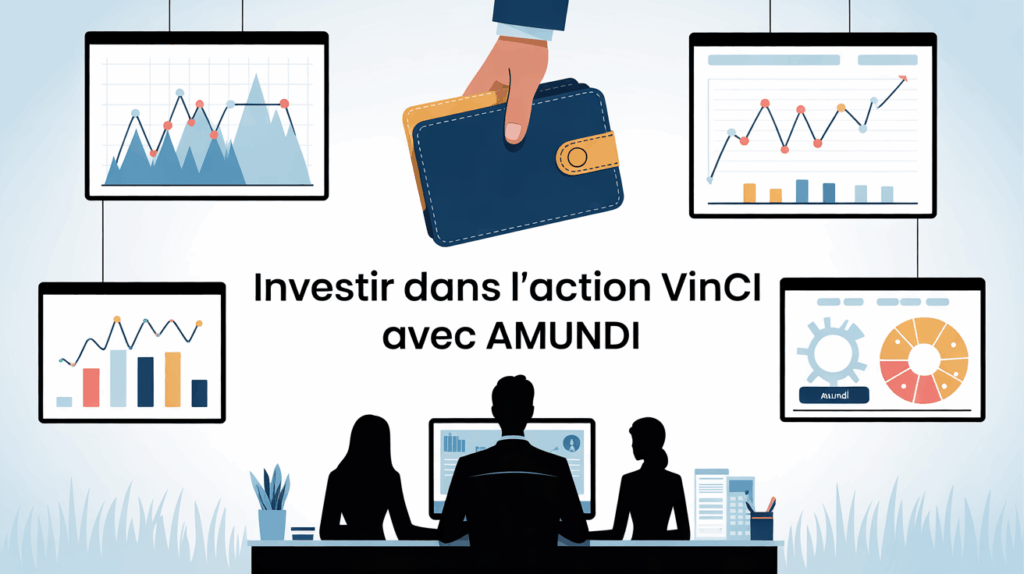 illustration investir action VINCI Amundi