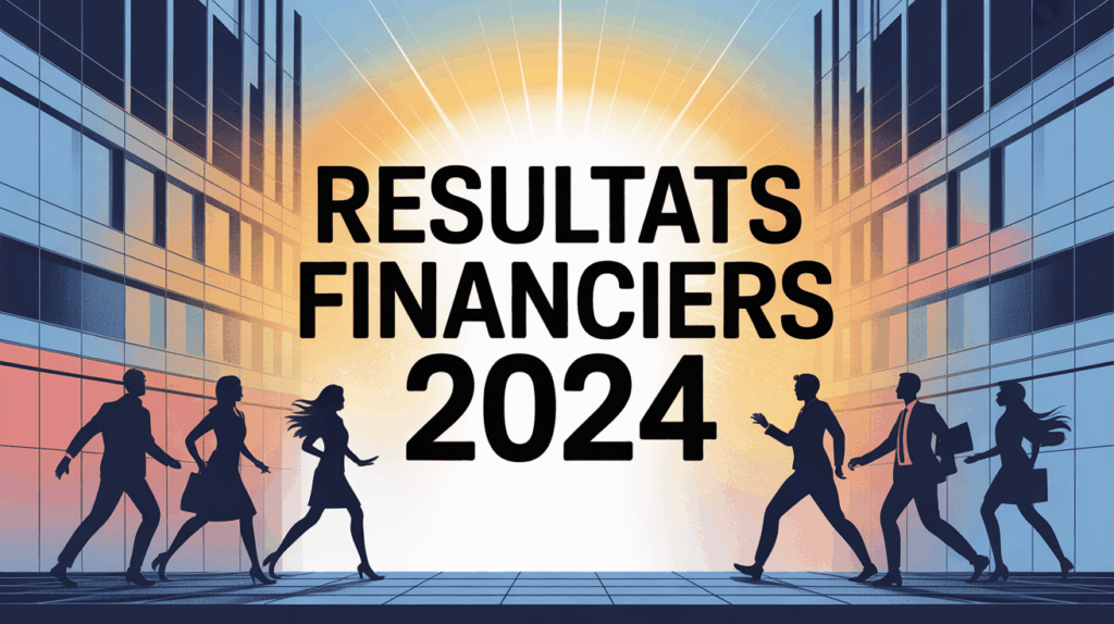 Facade banque moderne Resultats financiers 2024 societe generale