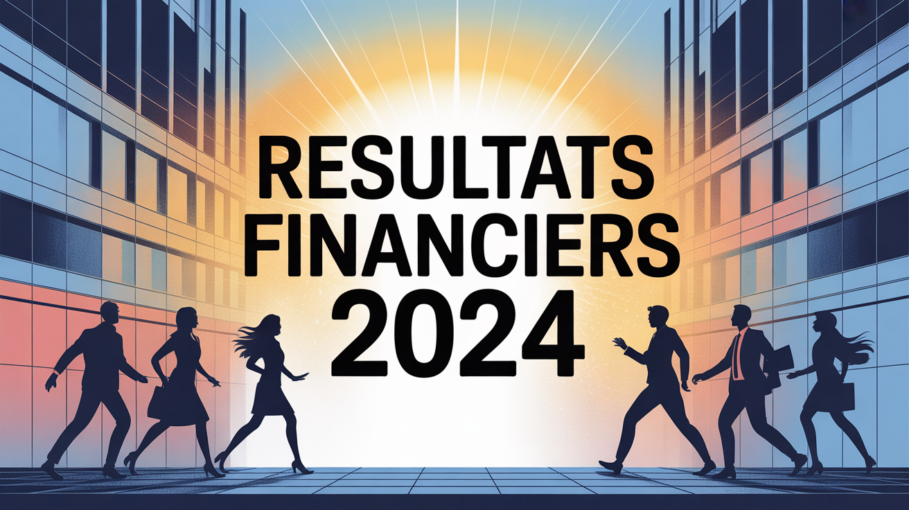 Facade banque moderne Resultats financiers 2024 societe generale
