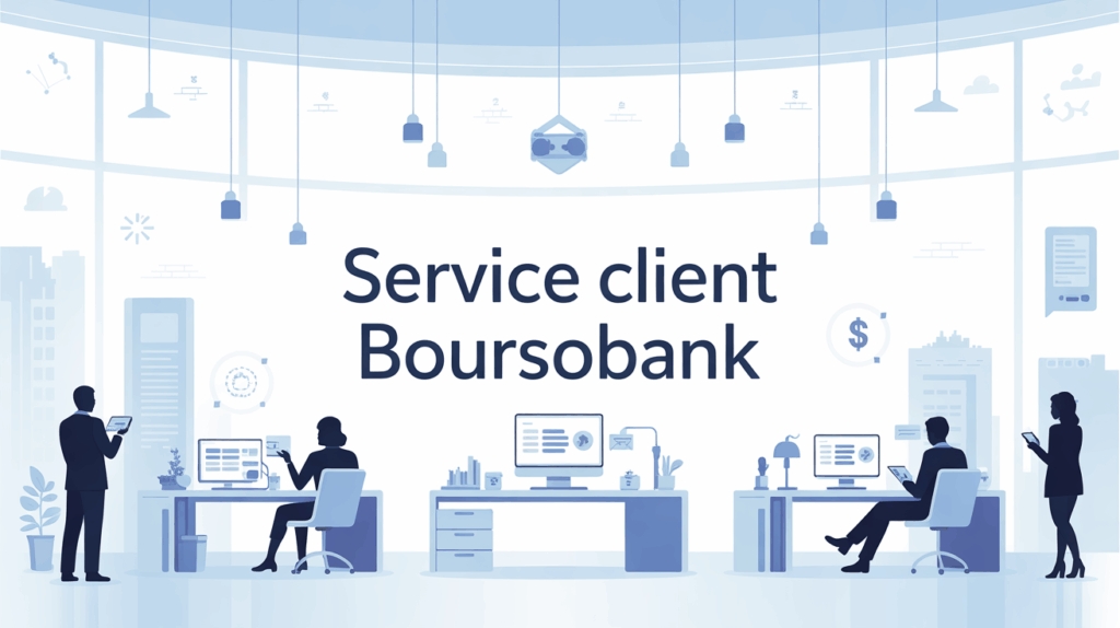 Plateforme digitale service client BoursoBank clients connectés