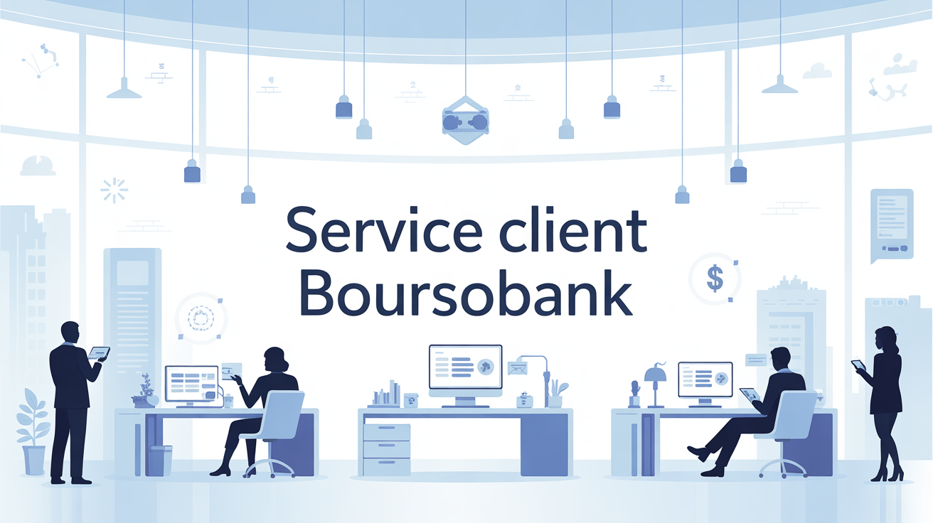 Plateforme digitale service client BoursoBank clients connectés