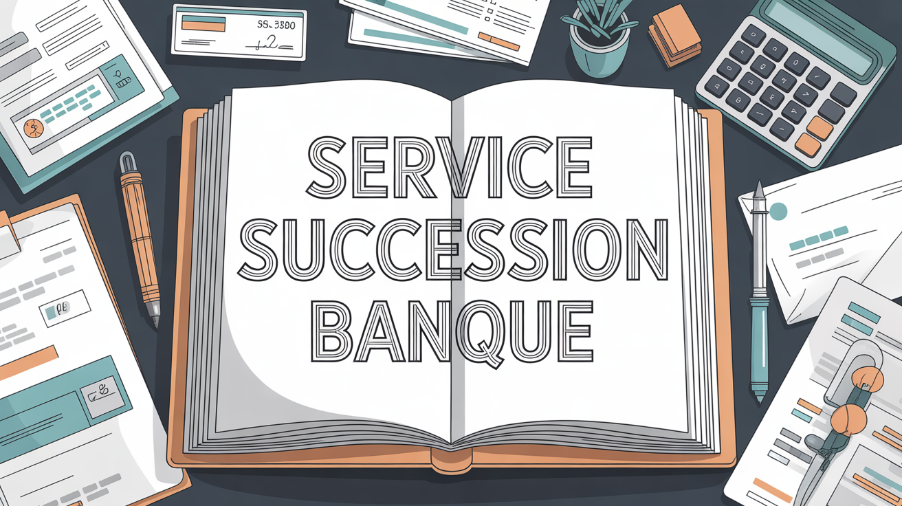 service succession banque dossier et documents