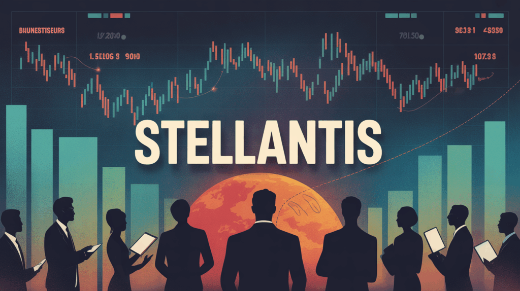 Graphique bourse Stellantis 2025 analyse investisseurs