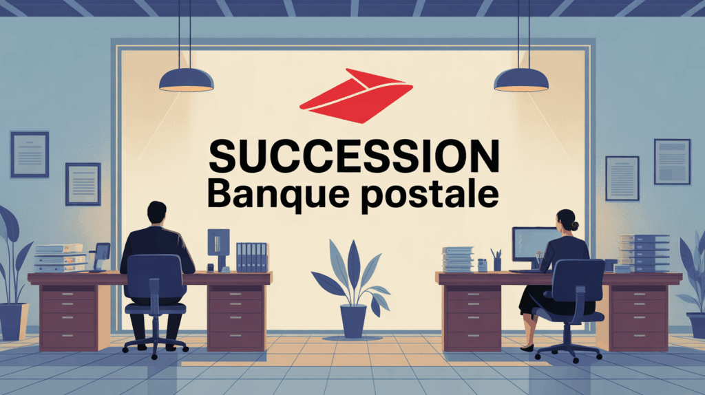 bureau agence succession banque postale dossiers