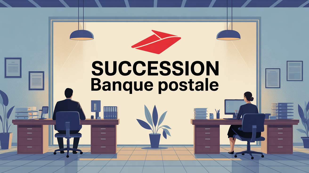bureau agence succession banque postale dossiers