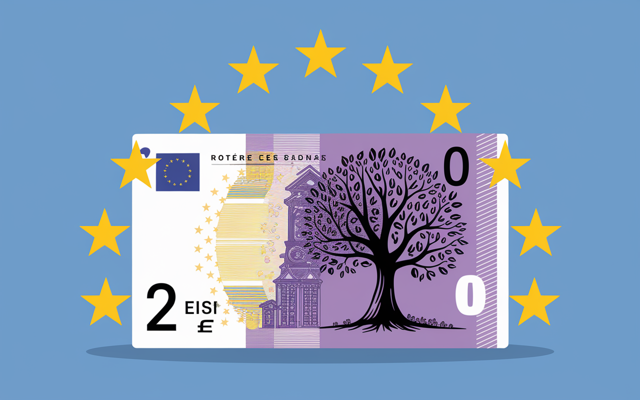 Piece 2 euros Arbre de Vie arbre stylise 2022