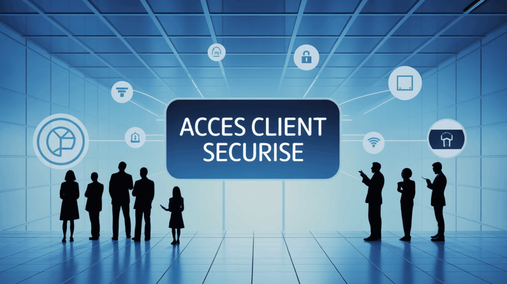 Portail digital illustration Acces Client Securise wwwlefil