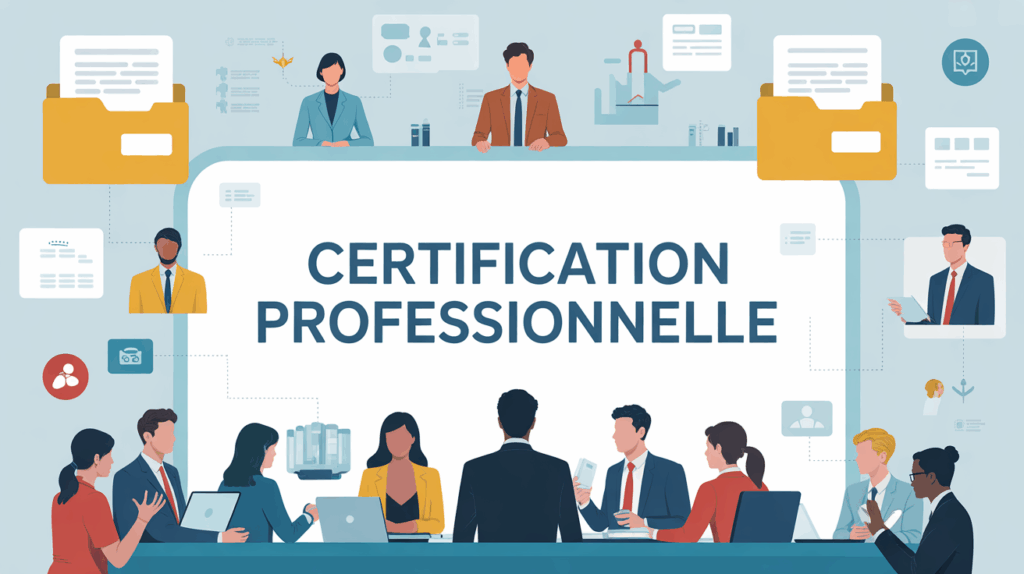 Tableau digital certification professionnelle