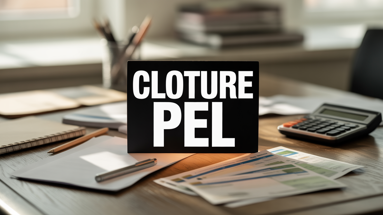table papiers bancaires cloture pel