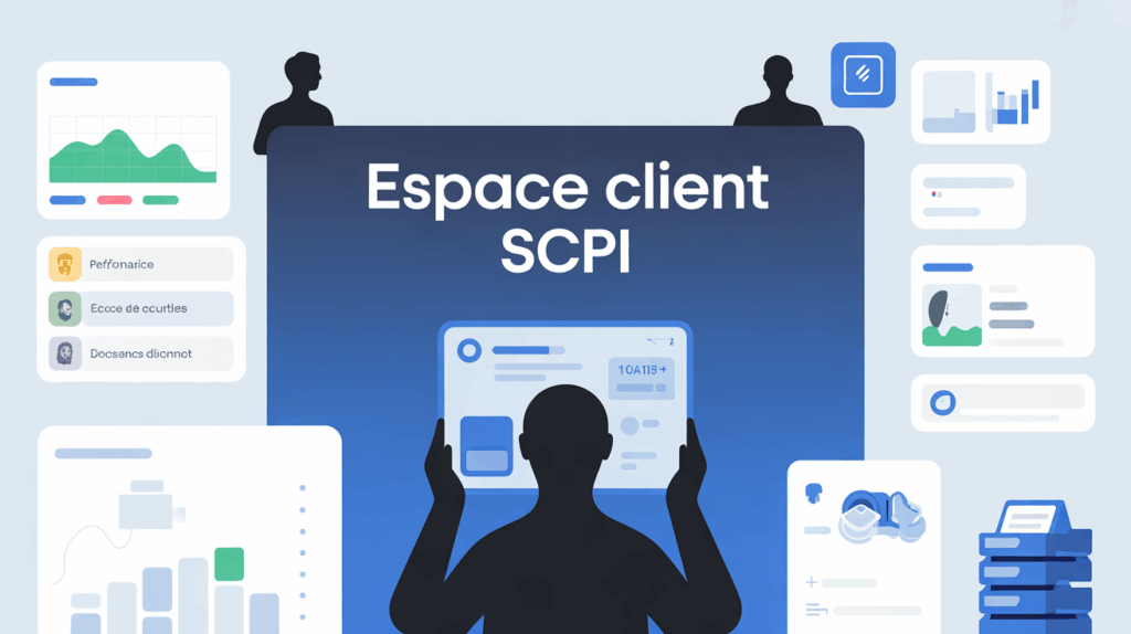 tableau de bord digital espace client scpi