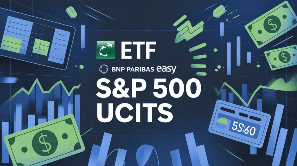 Illustration ETF BNP Paribas Easy S&P 500 UCITS bourse et chiffres