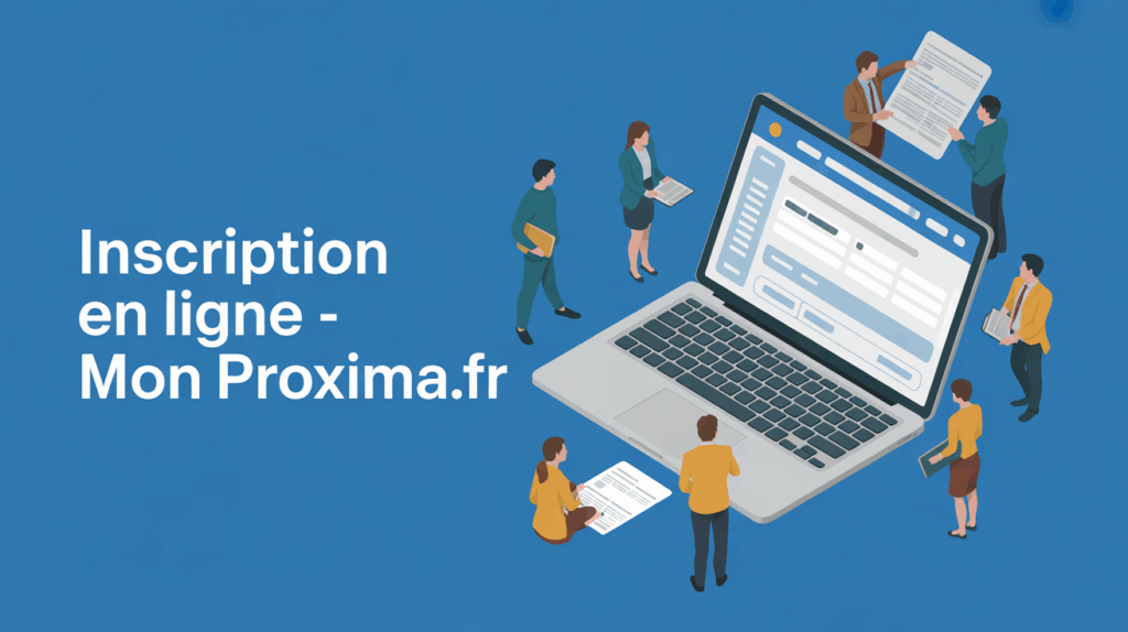 Inscription en ligne sur mon proxima.fr ordinateur et utilisateurs