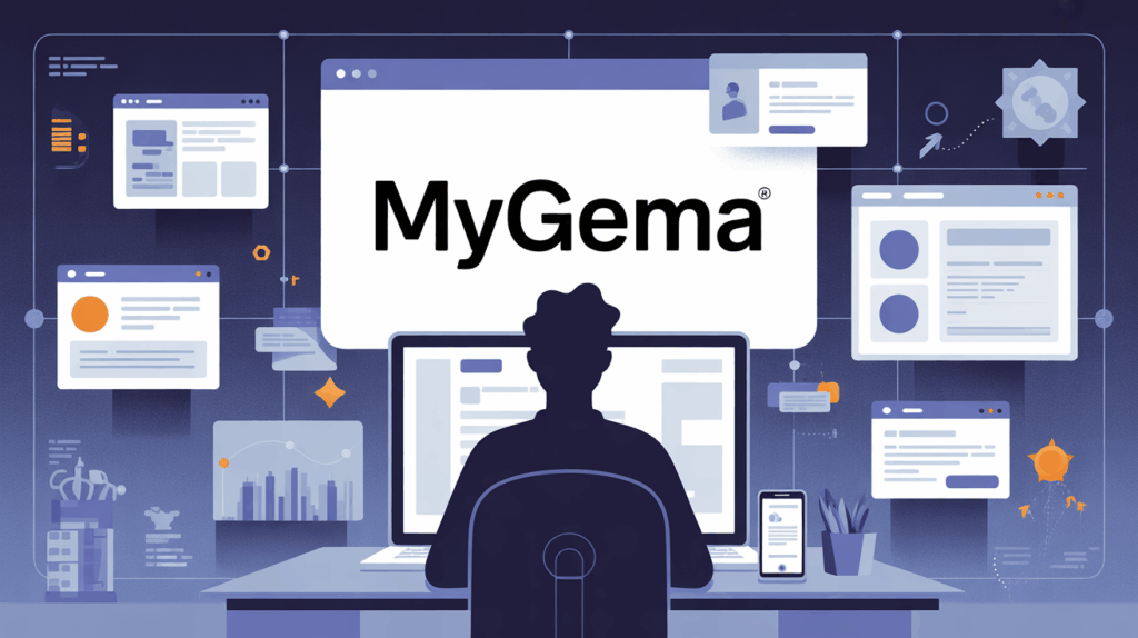 mygema illustration espace digital étudiant