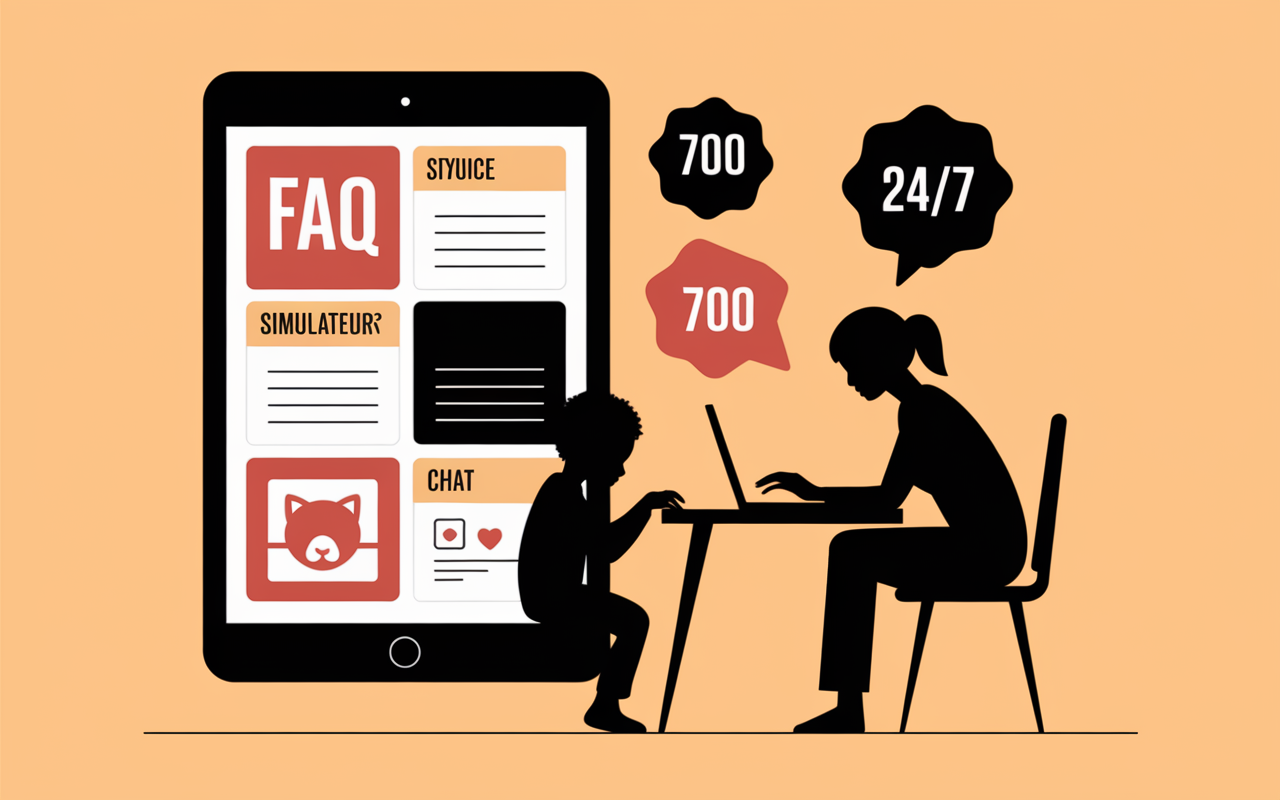 FAQ simulateurs assistance autonome parent enfant 24-7