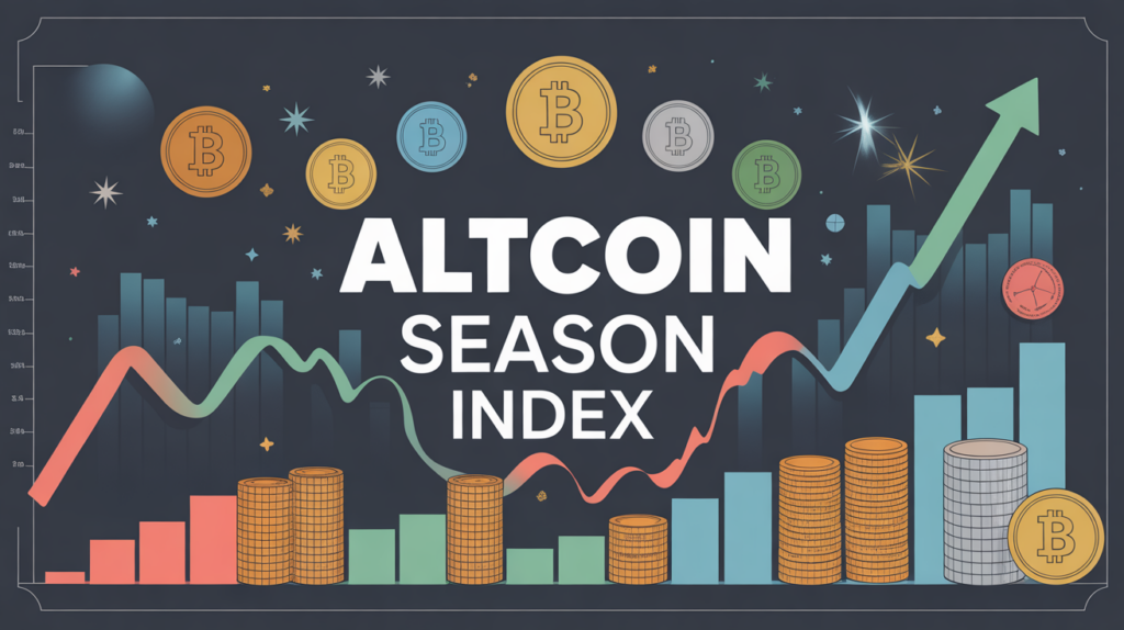 Schéma Altcoin Season Index cycles marché crypto