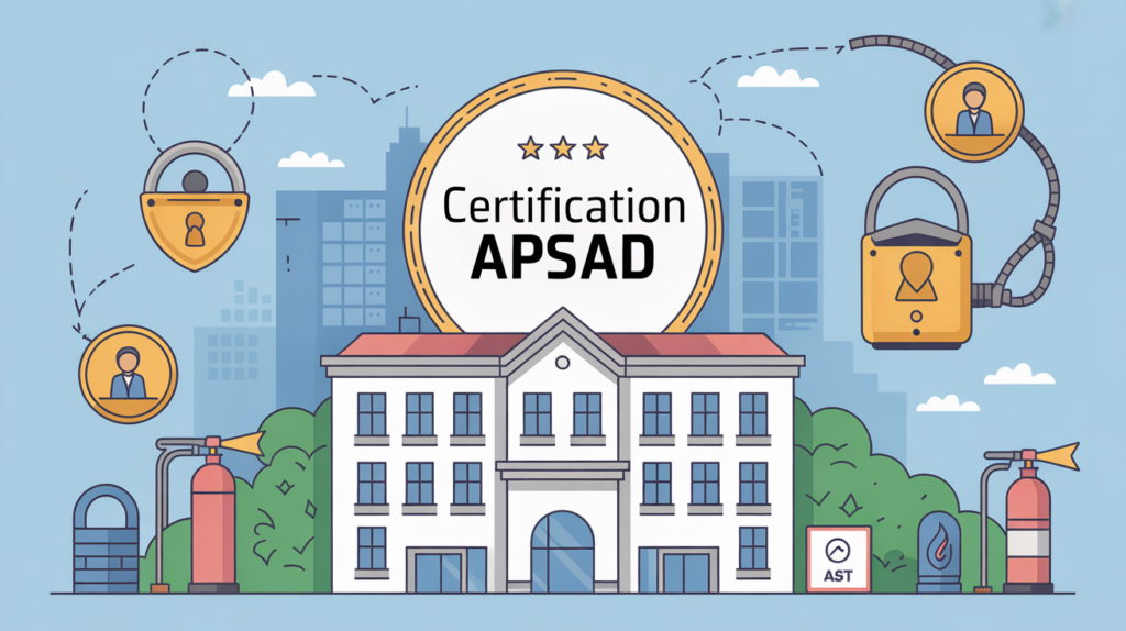 Illustration certification APSAD securite immeuble