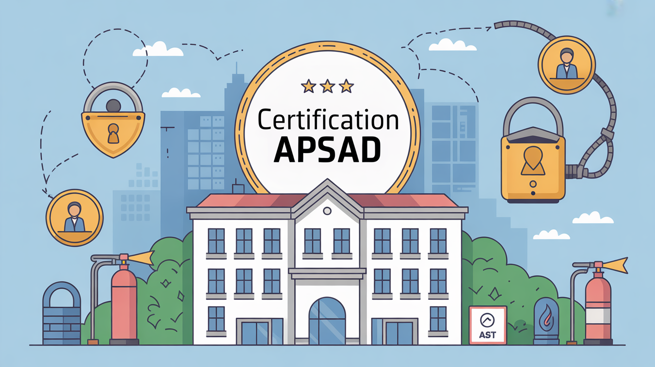 Illustration certification APSAD securite immeuble
