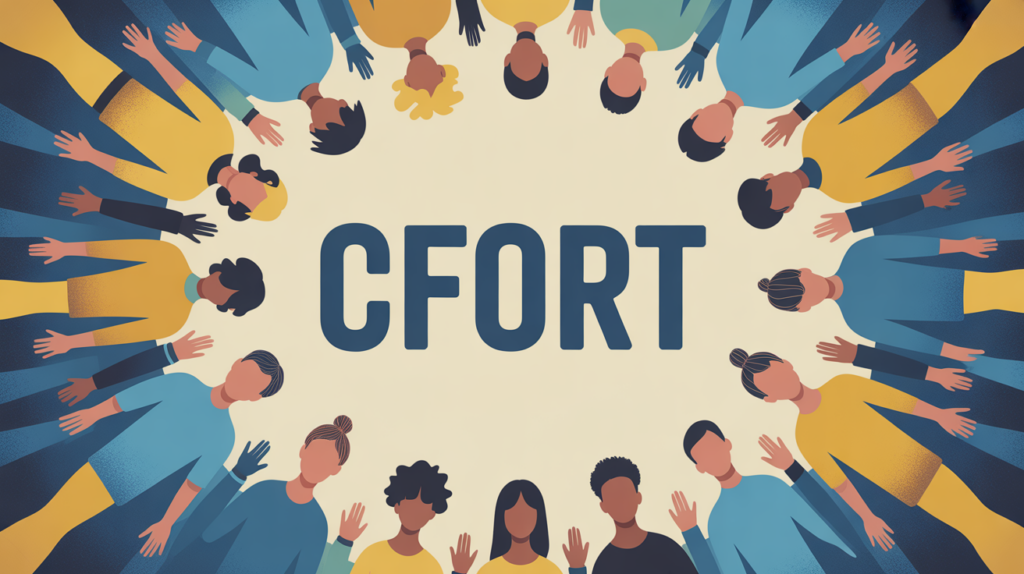 CFORT groupe inclusion cercle stylisé