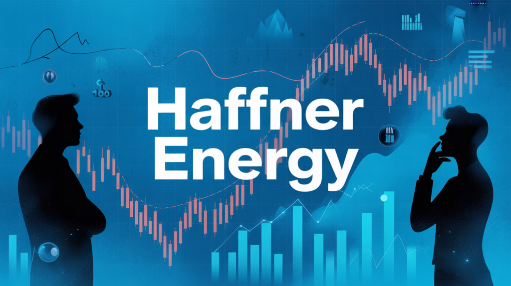 Graphique volatilité action Haffner Energy investisseurs