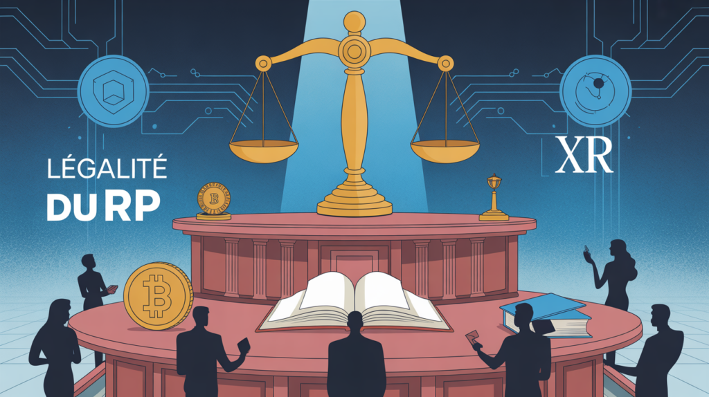 Legalite XRP marche crypto tribunal balances