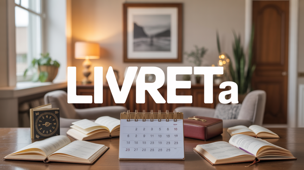 Illustration Livret A tirelire pièces calendrier