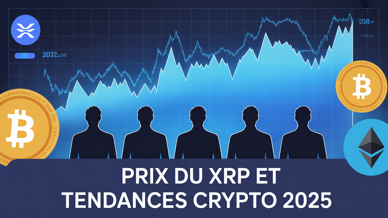 Graphique dynamique prix XRP crypto 2025