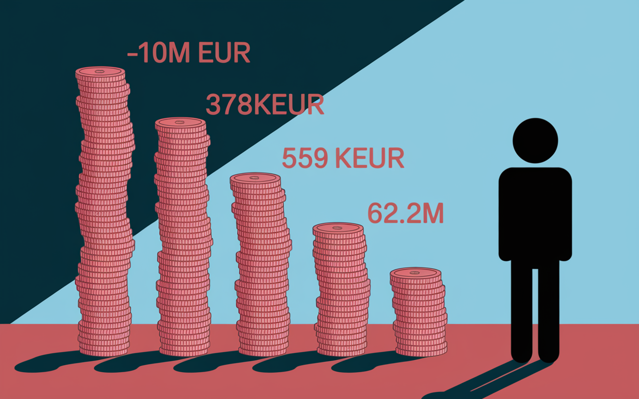 Santé financière pertes dilution Haffner Energy
