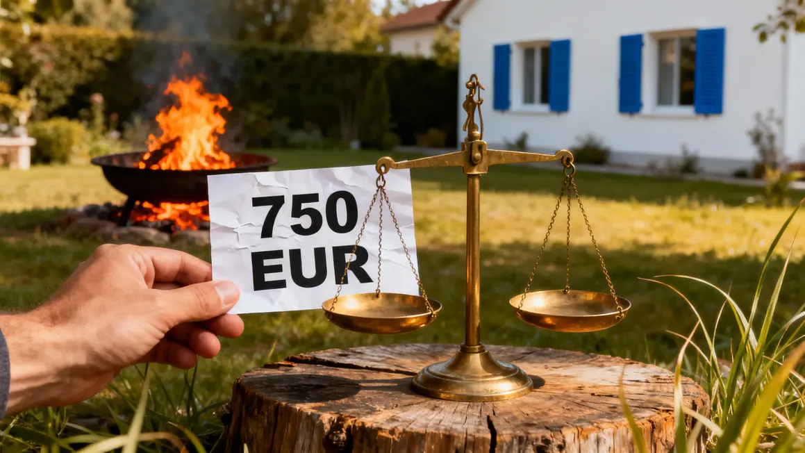 contravention feu de jardin amende sanction code environnement
