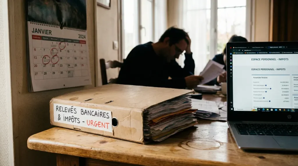 Avance crédit d’impôt janvier compte bancaire vide