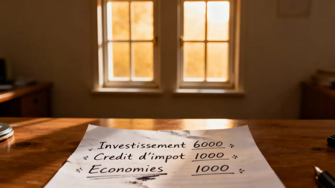 credit impot fenetres 2019 calcul retour investissement
