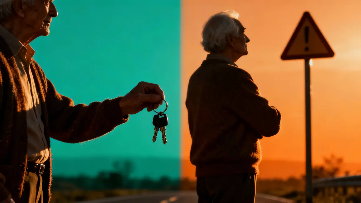 debate permis conduire senior silhouettes routes