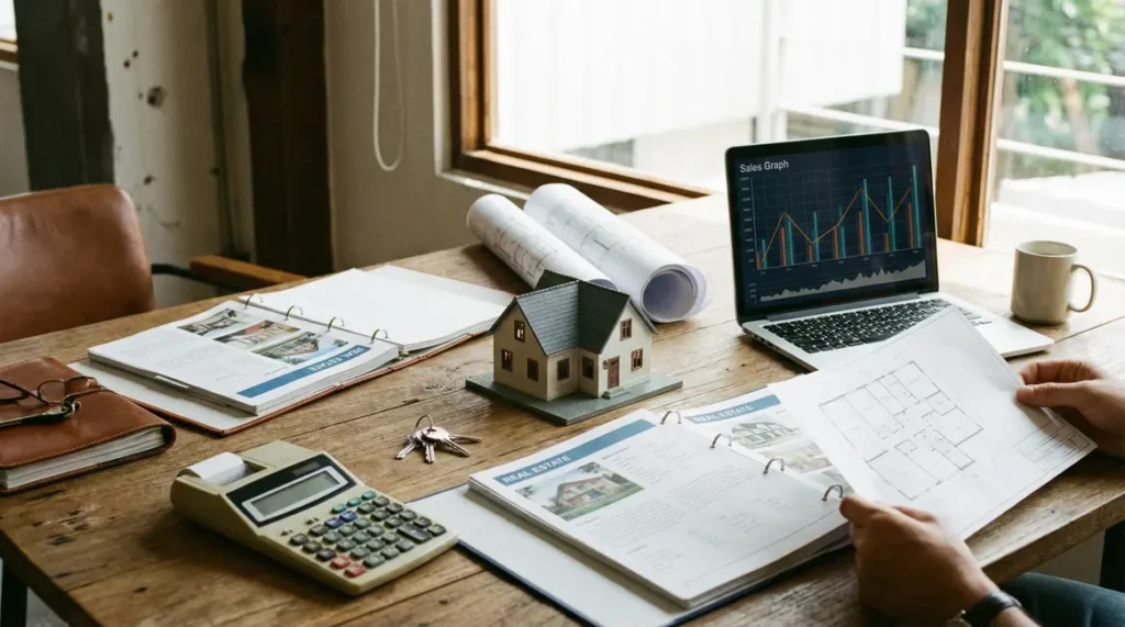 bureau estimation immobilière fiable dossiers graphiques