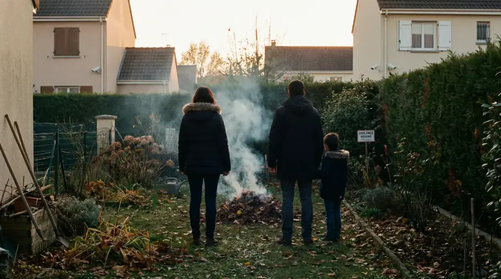 petit feu de jardin interdit surveillance code environnement