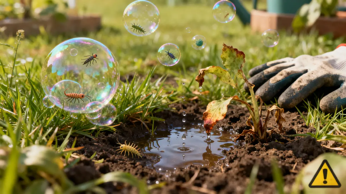 risque écologique gazon liquide vaisselle