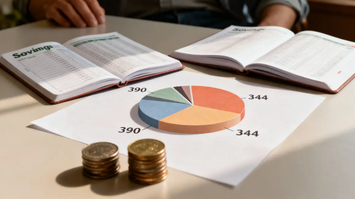 Carnets Livret A LEP interets baisse pie chart pieces