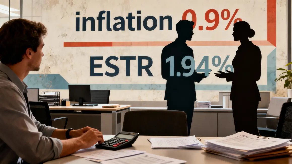 Tableau formule taux Livret A LEP inflation ESTR bureau