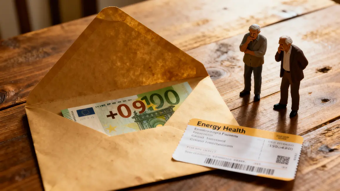 hausse pension retraite 0.9 ticket energie sante