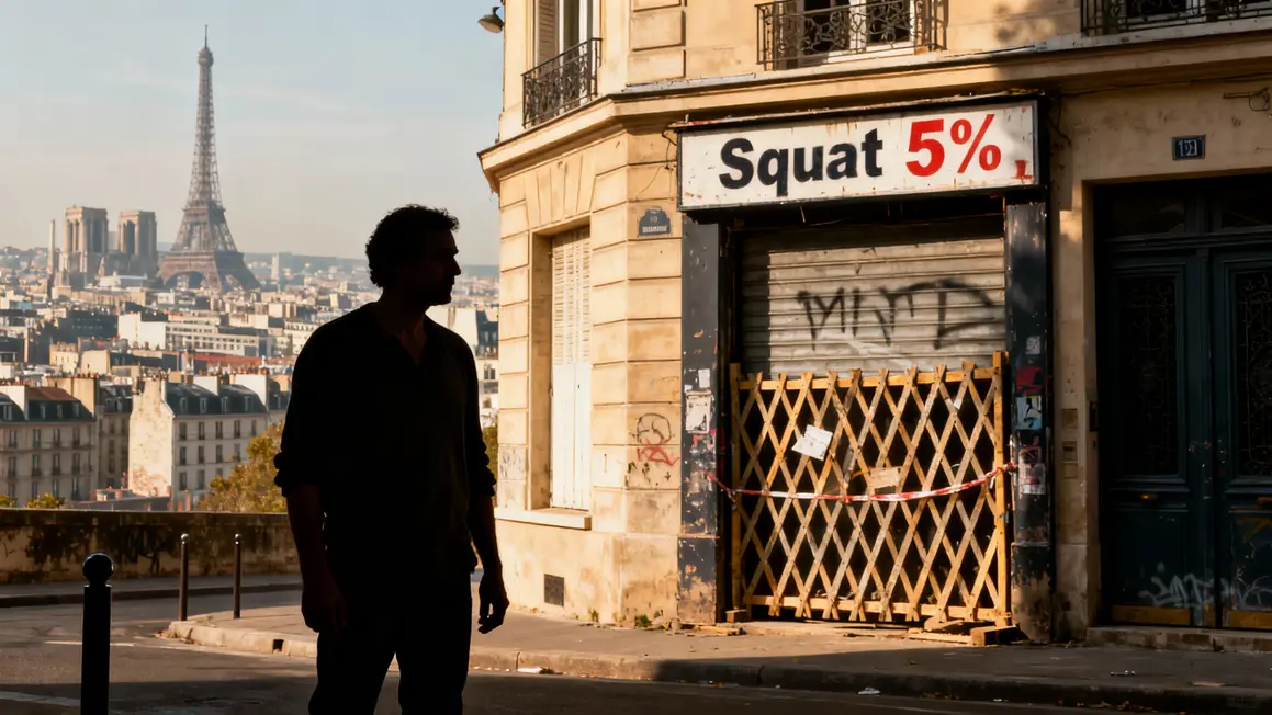 squat immeuble france urbain