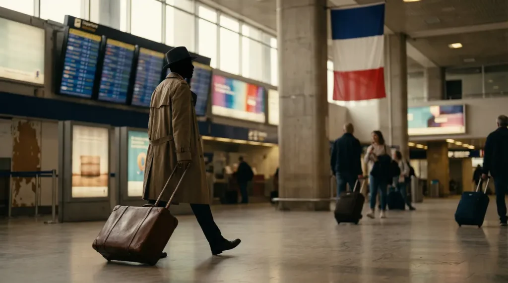 rsa allocataire silhouette valise aéroport debat