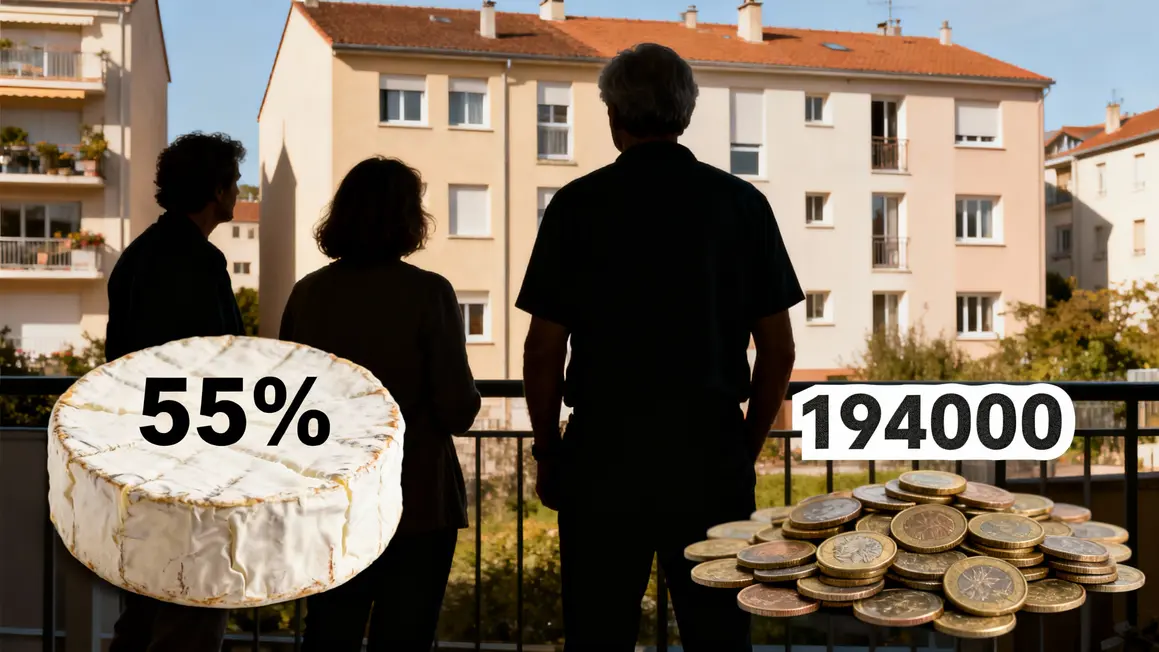 Graphique 55 pourcent propriétaires quadragénaires patrimoine