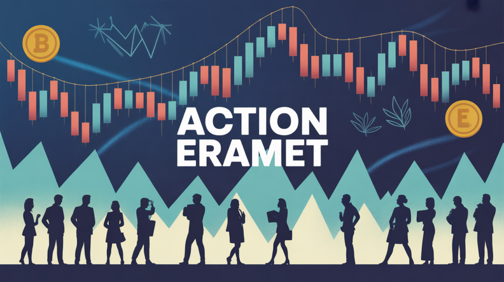 Graphique boursier dynamique avec action Eramet au centre