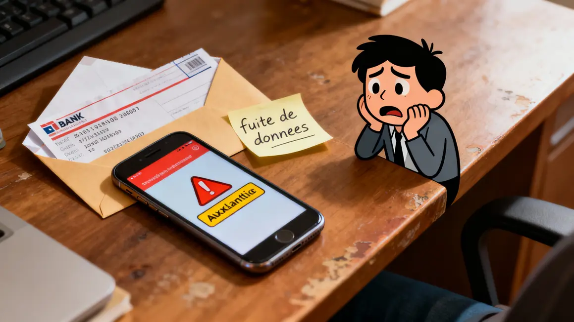 Table smartphone alerte, fuite données comptes Coinbase